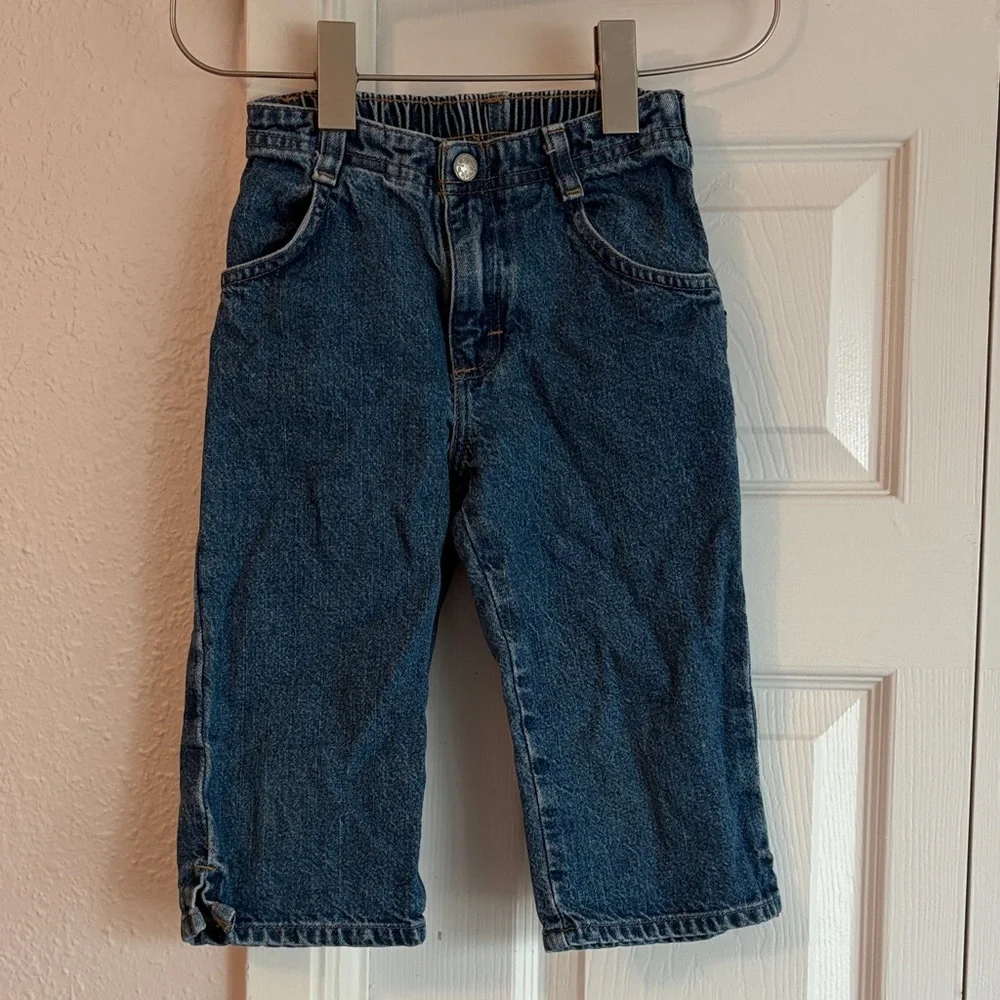 Vintage OshKosh B'gosh Blue Capri Kids Jeans